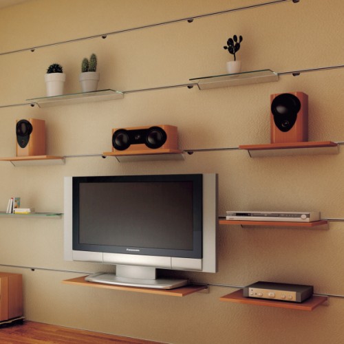 Level Adjustable Shelving System